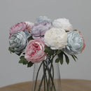 Realistic artificial peony for decoration and weddings