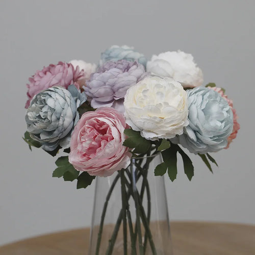 Realistic artificial peony for decoration and weddings - vue 2 sur 14