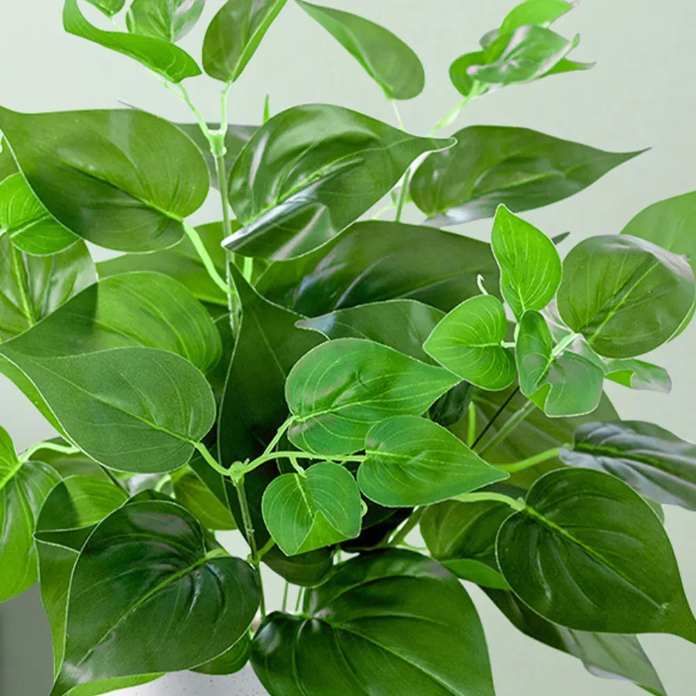 plante tropicale artificielle en plastique pour décoration intérieure et extérieure - vue 5 sur 7
