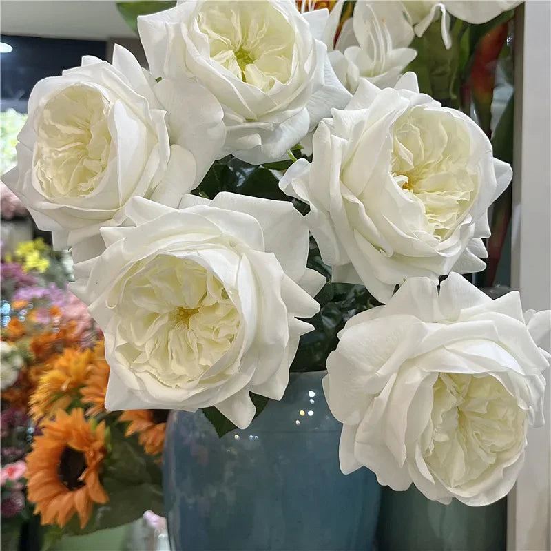 branche de rose artificielle pour un cadeau romantique et décoratif - vue 5 sur 12