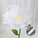 Artificial silk poppy pink realistic festive decoration flower