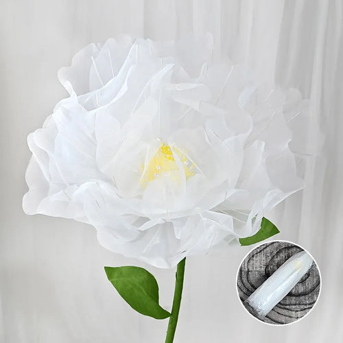 Artificial silk poppy pink realistic festive decoration flower - vue 13 sur 12
