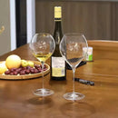 Verres vin cristal ultra fins 500ml élégants bar