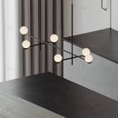 suspension moderne en verre luminaire décoratif d'intérieur
