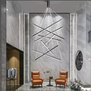 Modern Simple Design LED Ceiling Light, Penthouse Lobby Duplex Corridor Hotel Lobby Living Room Ceiling Decoration Chandelier