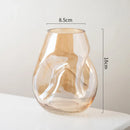 vase en verre pour arrangement floral décoration moderne