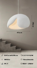 Minimalist nordic wabi sabi pendant light for interior decor