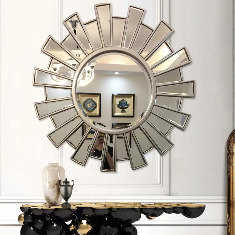 miroir décoratif rond pour restaurant et salle de bain - vue 7 sur 8