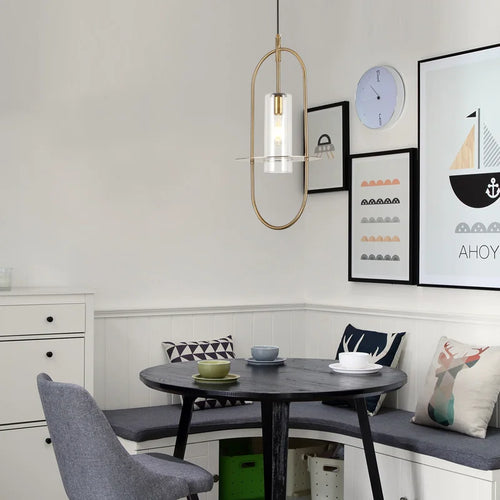 lustre en verre artistique postmoderne créatif unique pour éclairage décoratif - vue 4 sur 7