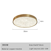 plafonnier en marbre espagnol design moderne et luxueux à led