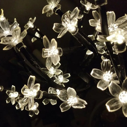 Veilleuses LED Cerisier Fleur Arbre Lampe Bureau Maison Chambre Décor - vue 4 sur 7