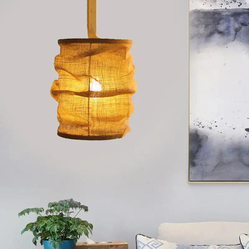 lustre rétro chinois pour restaurant bar ou salon de thé zen - vue 5 sur 7