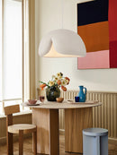 Minimalist nordic wabi sabi LED pendant chandelier for loft decor