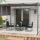 ensemble de meubles de jardin en rotin synthétique 5 pièces