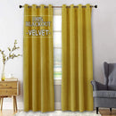 Rideau velours occultant phonique sur mesure pour chambre