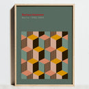 Bauhaus geometric posters for modern minimalist decor