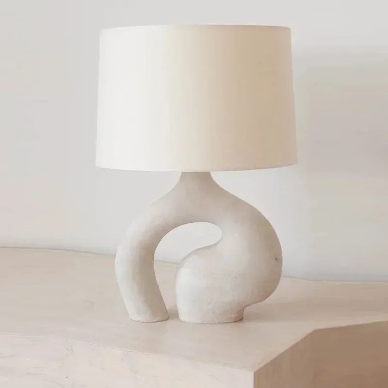 lampe de bureau moderne en tissu pour décoration intérieure nordique - vue 2 sur 7
