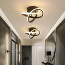Minimalist rounded LED ceiling light