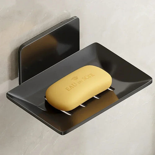 porte-savon mural en aluminium pour rangement de salle de bain et cuisine - vue 10 sur 9