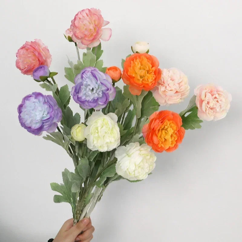 fleurs artificielles en soie pour décoration intérieure restaurant - vue 5 sur 12