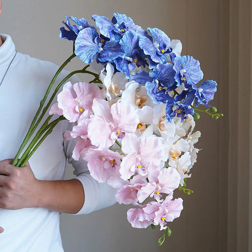 branche d'orchidée artificielle luxe pour décoration et cadeau - vue 2 sur 11