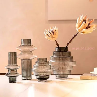 vase créatif pour fleurs hydroponiques décor moderne et arrangement floral - vue 4 sur 14