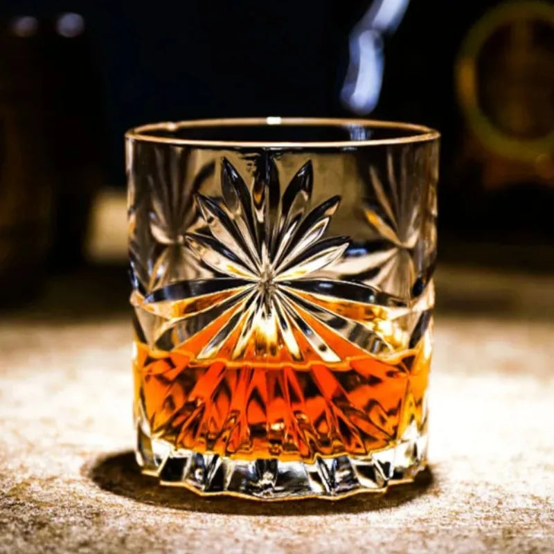 verres à whisky old fashioned relief élégant résistants - vue 4 sur 7