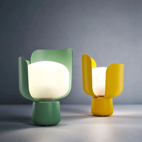 Lampe à poser LED en métal coloré krollet - vue 10 sur 14