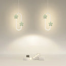 Modern petal-shaped pendant light for minimal nordic style