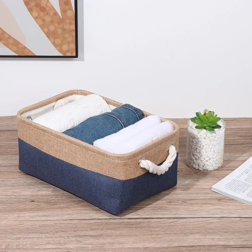 panier de rangement pliable pour linge et jouets - vue 6 sur 13