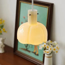 Suspension LED en verre au style nordique