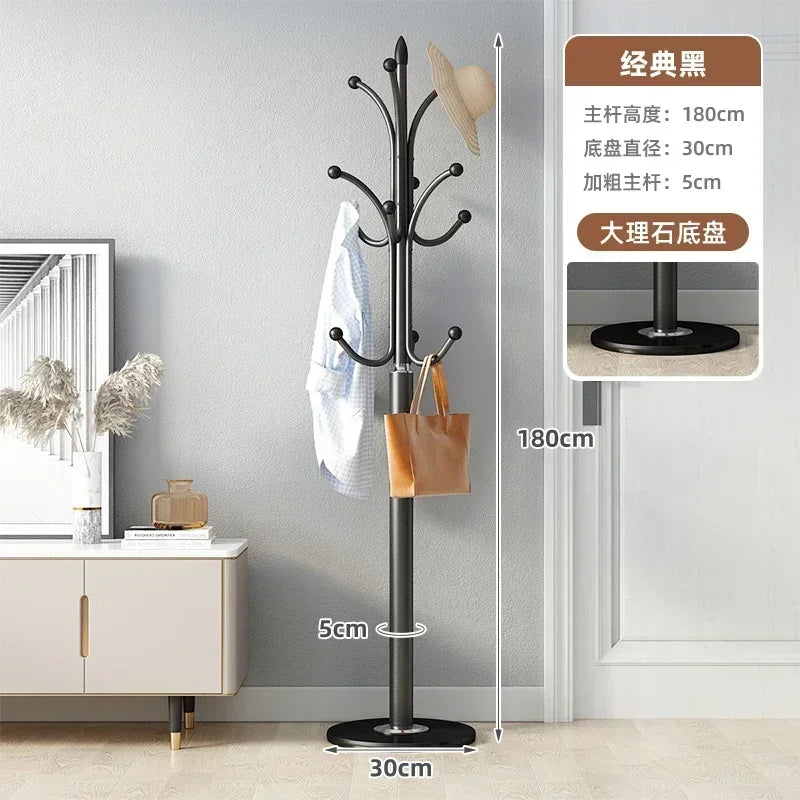 porte-manteau mural moderne en métal en forme d'arbre pour enfants - vue 13 sur 13