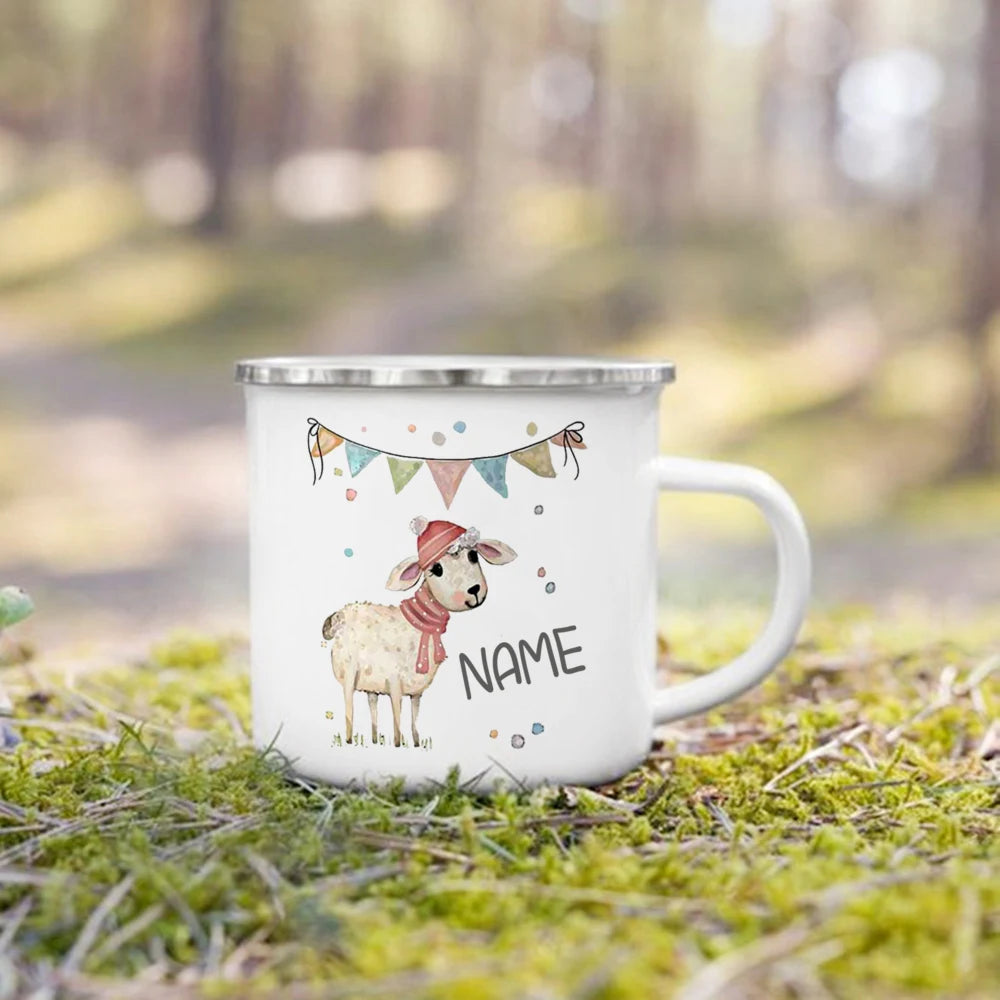 mug enfant personnalisé animal cartoon avec prénom