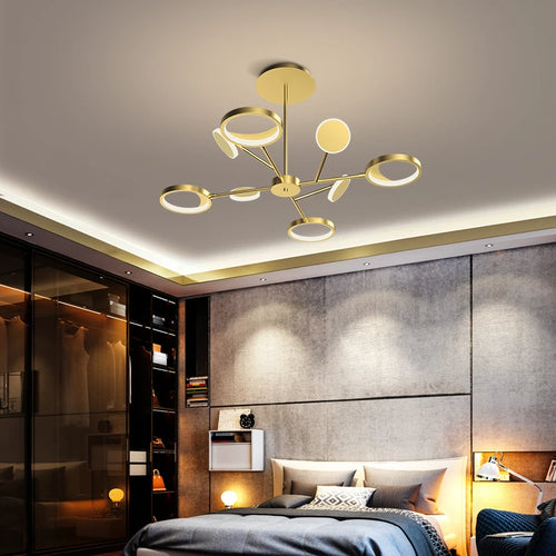 plafonnier led décoratif pour éclairage intérieur moderne