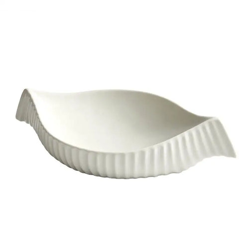 Assiettes ceramique double couche forme irreguliere style japonais