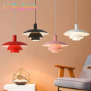 Multicolour flying saucer design pendant light for interior decoration