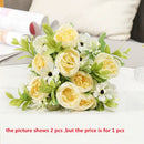 bouquet de pivoines artificielles pour mariage et décoration festive