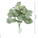 feuilles de bambou dieffenbago en soie pour décoration élégante