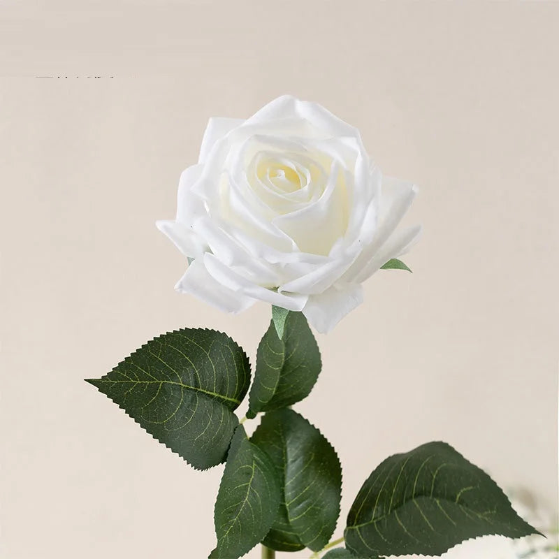 Artificial latex roses for elegant and realistic decoration - vue 7 sur 11