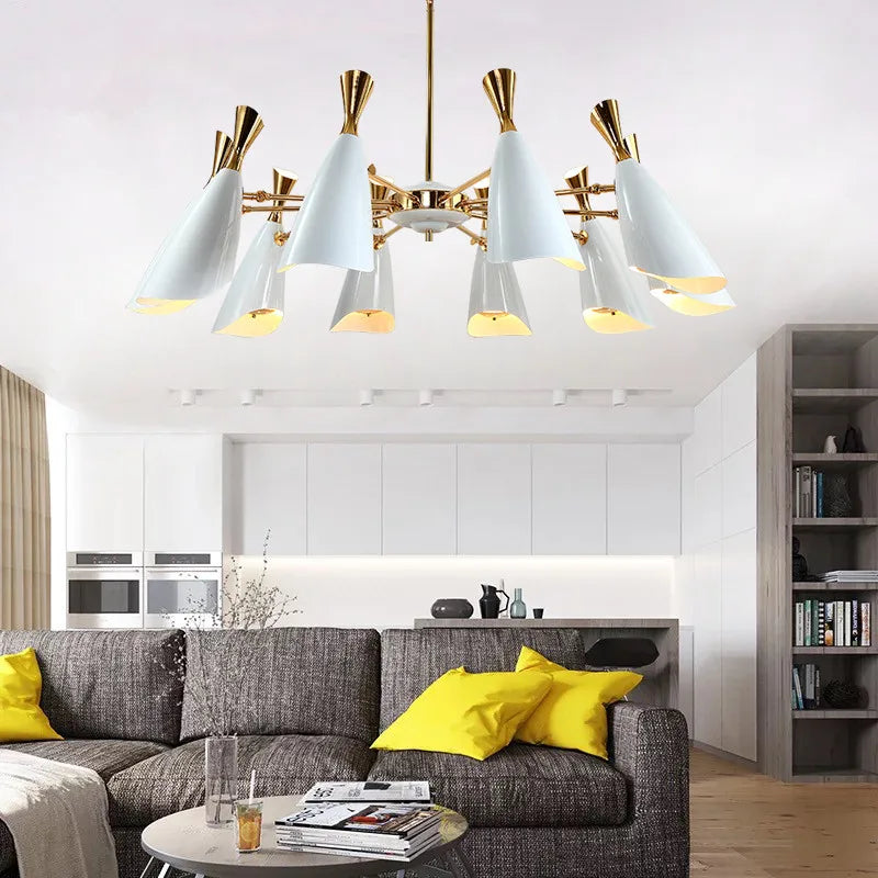 lustre moderne design nordique pour intérieur élégant - vue 5 sur 14