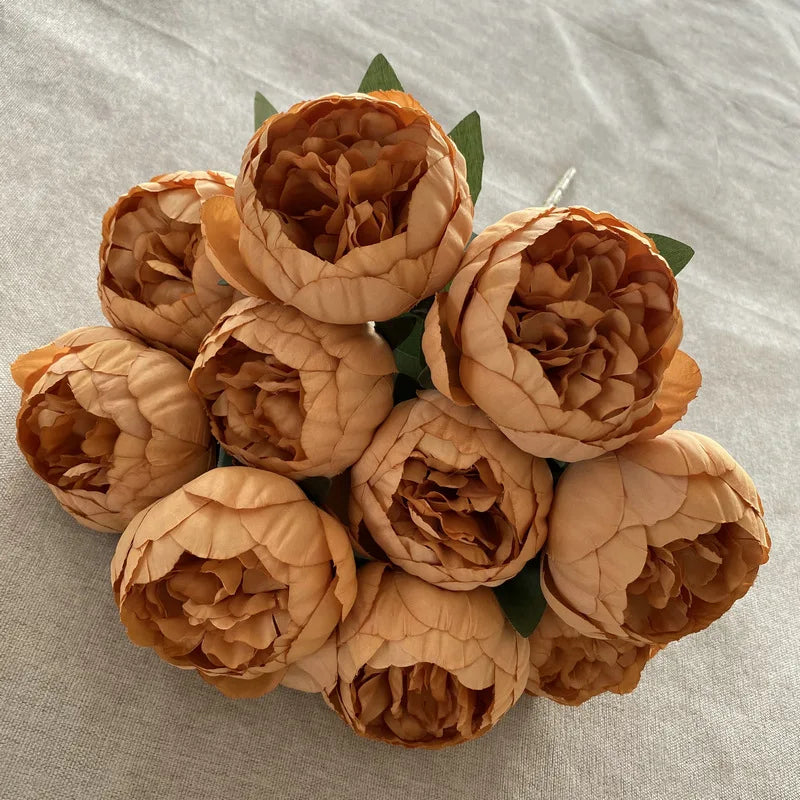 bouquet de pivoines artificielles pour mariage et décoration élégante - vue 14 sur 21