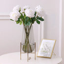 Realistic touch artificial roses for floral decor