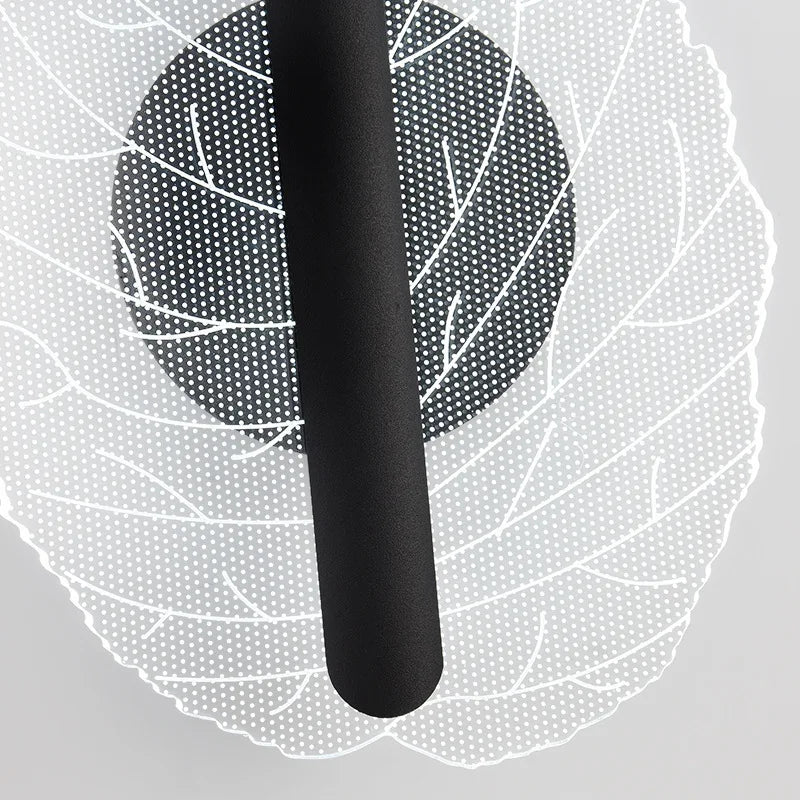 applique murale led en forme de feuille pour éclairage créatif - vue 5 sur 8