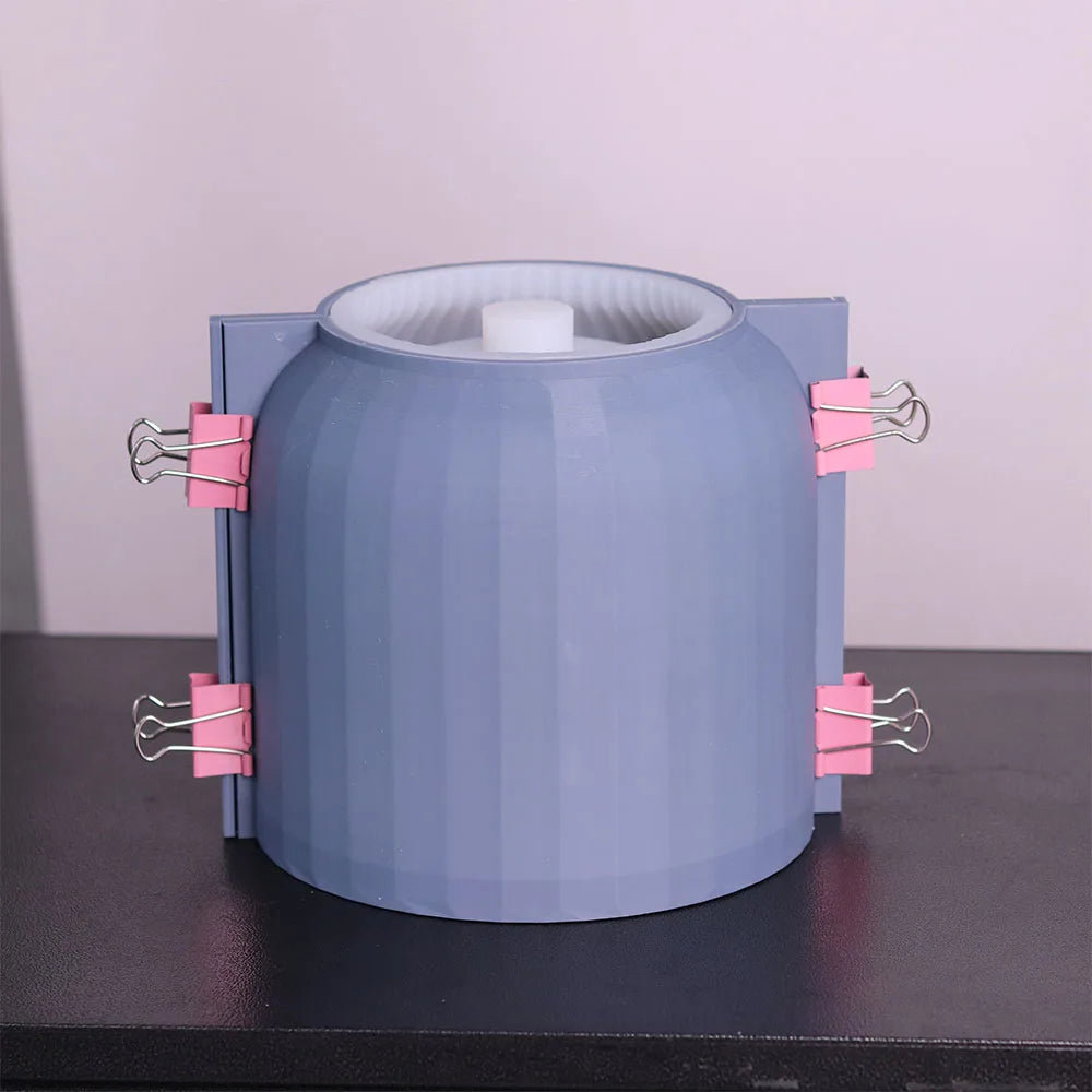 moule en silicone pour pot de fleurs créatif décoratif et pratique - vue 6 sur 13