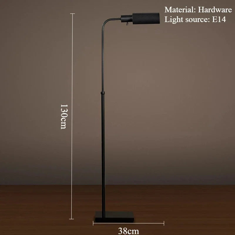 modern minimalist led floor lamp for reading and decoration