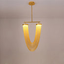lustre artistique à led design à intensité variable et luminaire suspendu