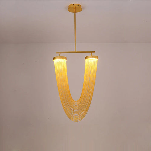 lustre vintage à led éclairage tendance 2022 suspension - vue 6 sur 21