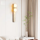 Appliques murales de chevet nordiques en laiton marbre blanc applique en verre pour Restaurant Bar chambre moderne contracté éclairage de couloir intérieur