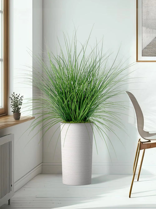 plantes artificielles herbe d'oignon pour mariage jardin décoration intérieure - vue 4 sur 7