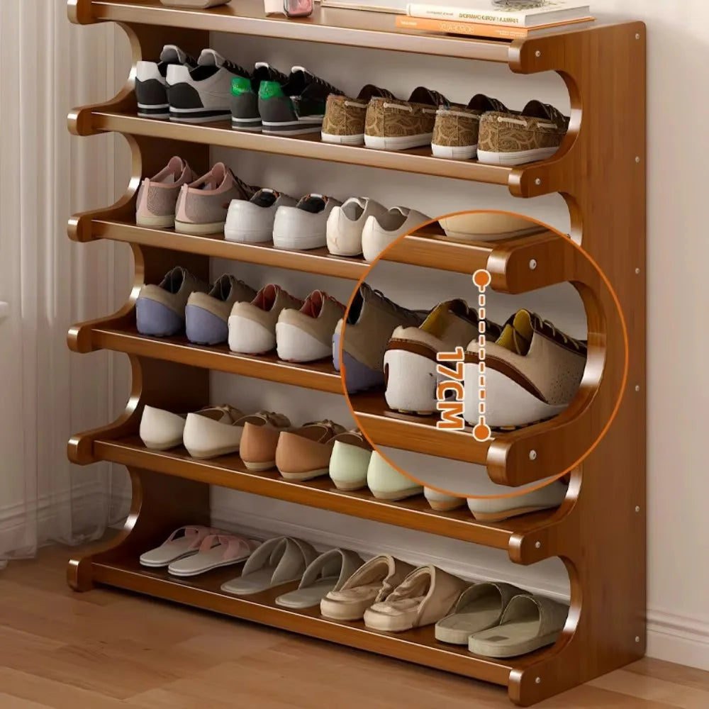 organisateur de chaussures à étagères peu encombrantes pour le rangement intérieur - vue 7 sur 18